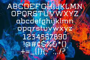 Flumen Tech Logo Font