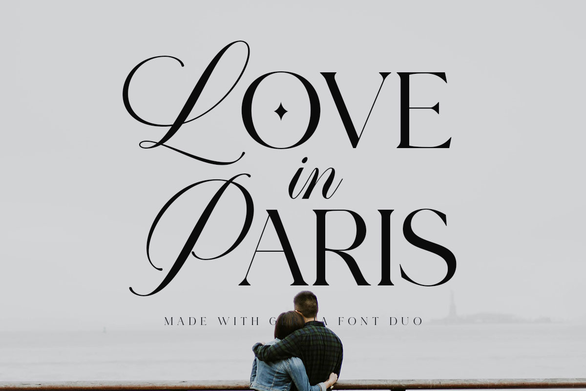 Gervia Font Duo, a Script Font by Lucky Type (Photo 12 of 18)
