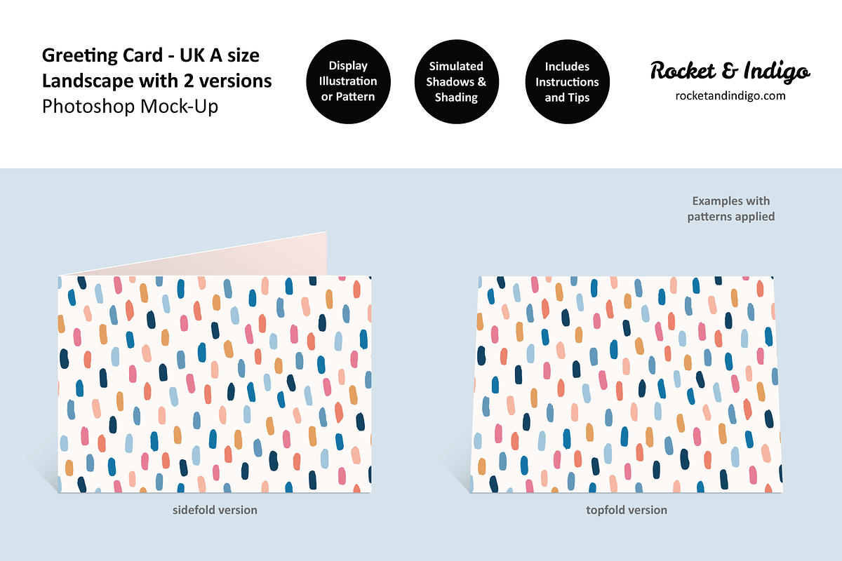 UKA Greeting Card Photoshop Mockup 5, a Product Mockup by Rocket & Indigo (Photo 2 of 8)