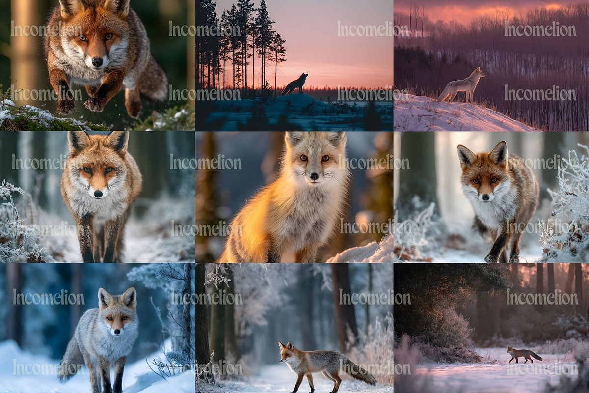 90 Cinematic Fox Stock Photos, an Animal Photo by Incomelion (Photo 11 of 15)