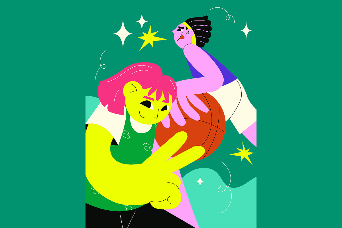 Green Youth Day Illustration, a Person Illustration by graphicook