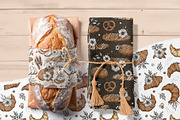 Pastry Chef Bakery Pattern Set, a Pattern Graphic by Red Ink (Thumbnail 5 of 9)