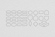 66 Basic Vintage Shape for Procreate, a Brush Add-On by MuSan (Thumbnail 3 of 3)