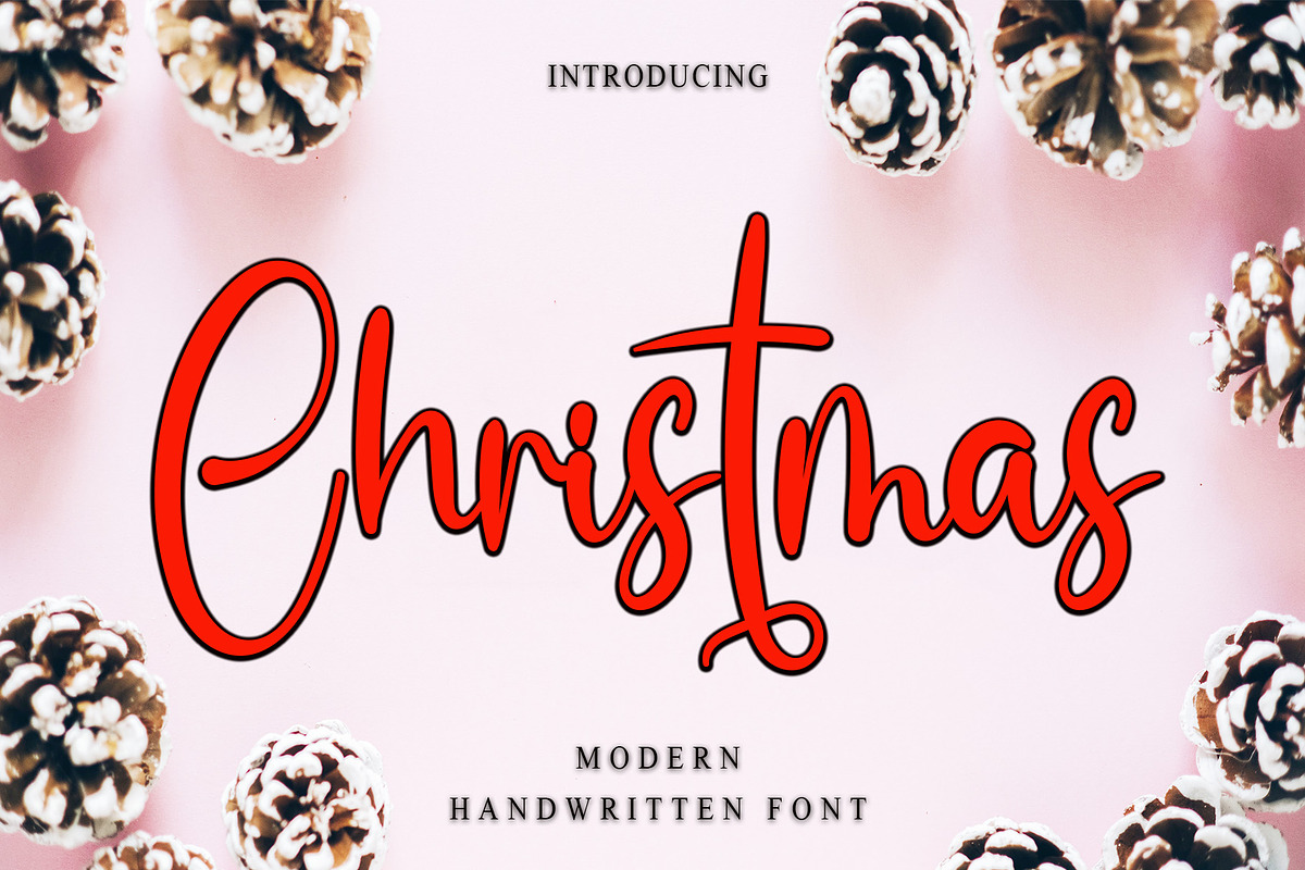 Christmas, a Handwritten Font by FreshTypeINK (Photo 1 of 7)