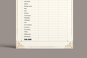 Wedding Budget Template, a Stationery Template by MightyDesign (Thumbnail 5 of 8)
