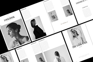 Editorial LookBook Magazine Template