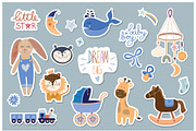 Children elements collection, a Background Graphic by Letto studio (Thumbnail 3 of 7)