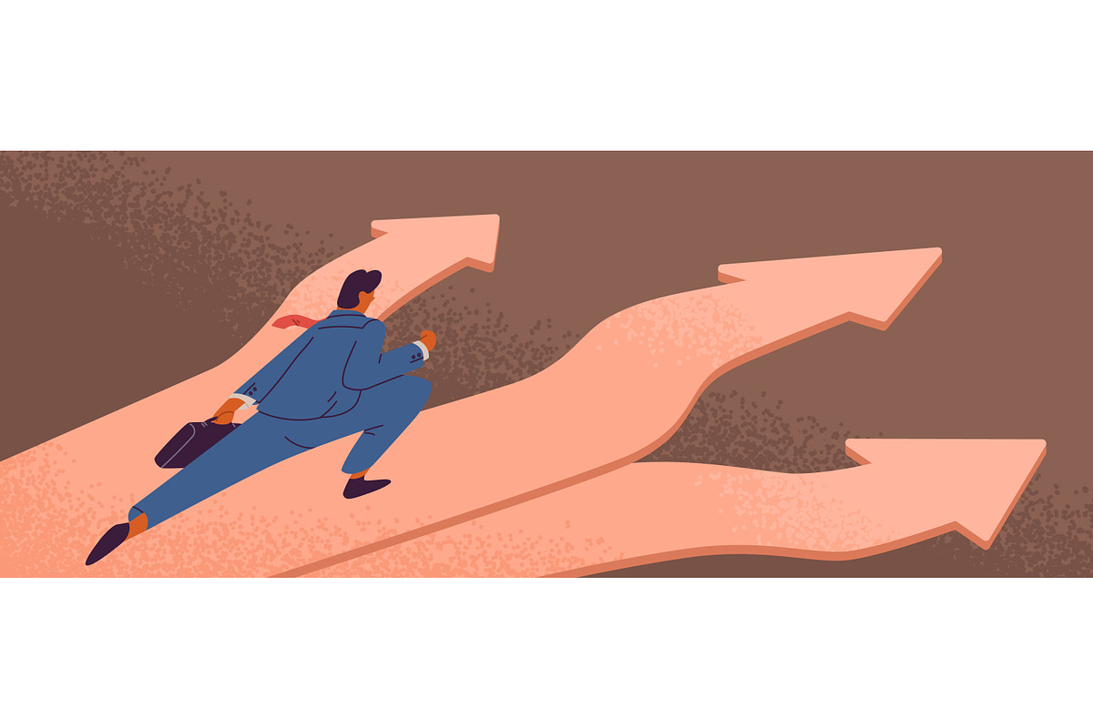 Work direction choice concept, a Work Illustration by Good Studio (Photo 2 of 3)