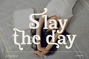 Roussa Aesthetic Slab Serif, a Slab Serif Font by Boril Std (Thumbnail 5 of 10)