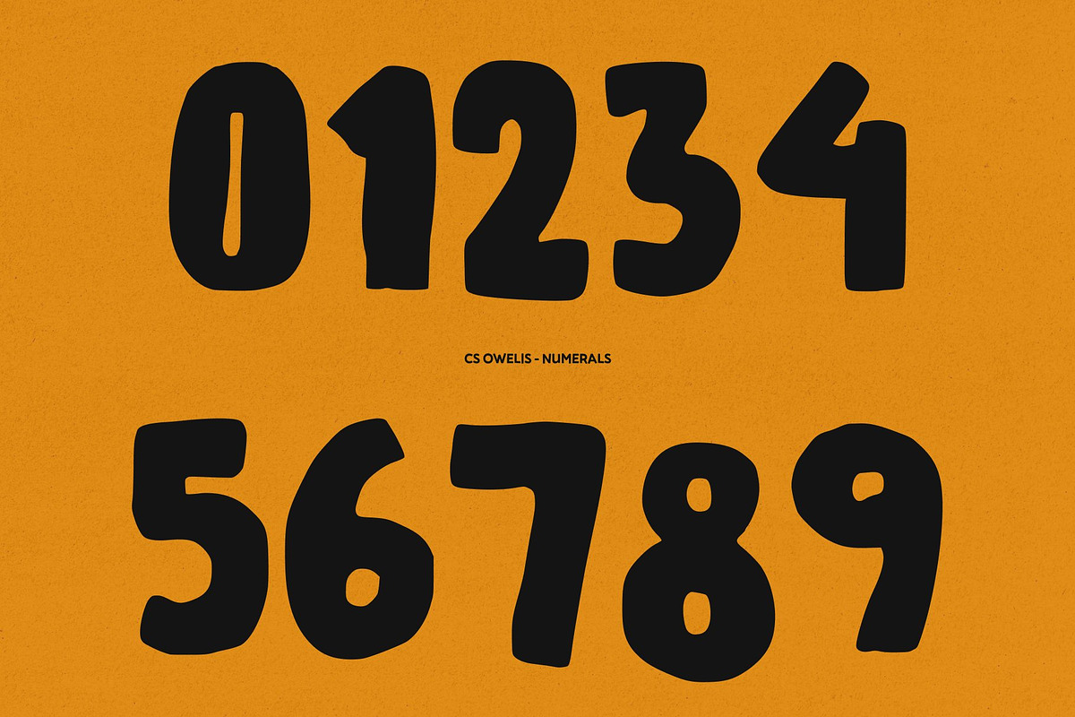 CS Owelis – Handdrawn Halloween Font, a Sans Serif Font by Craft Supply Co. (Photo 6 of 8)