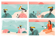 Mermazing Life 30% OFF!, an Animal Illustration by Anastasy_helter (Thumbnail 7 of 21)