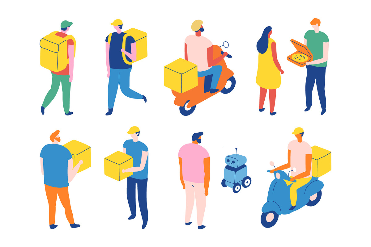 Flat vector people lifestyle bundle, a Person Illustration by Vector_Art (Photo 23 of 27)