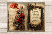 Old Letter Junk Journal Pages, a Decorative Illustration by GlamArtZhanna (Thumbnail 8 of 10)