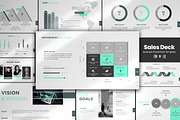 Sales Deck PowerPoint Template, a Presentation Template by Artemis-products (Thumbnail 1 of 5)