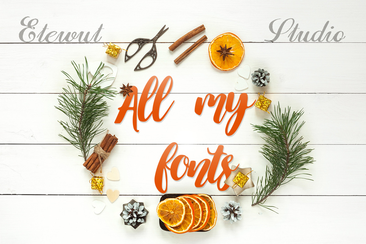 All my fonts bundle