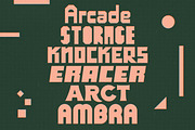 Knockers | T-shirt Type, a Sans Serif Font by Artifact Bazaar (Thumbnail 8 of 8)