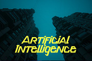 Omnitrinx - Cyberpunk Font, a Sans Serif Font by Dhabee (Thumbnail 7 of 14)