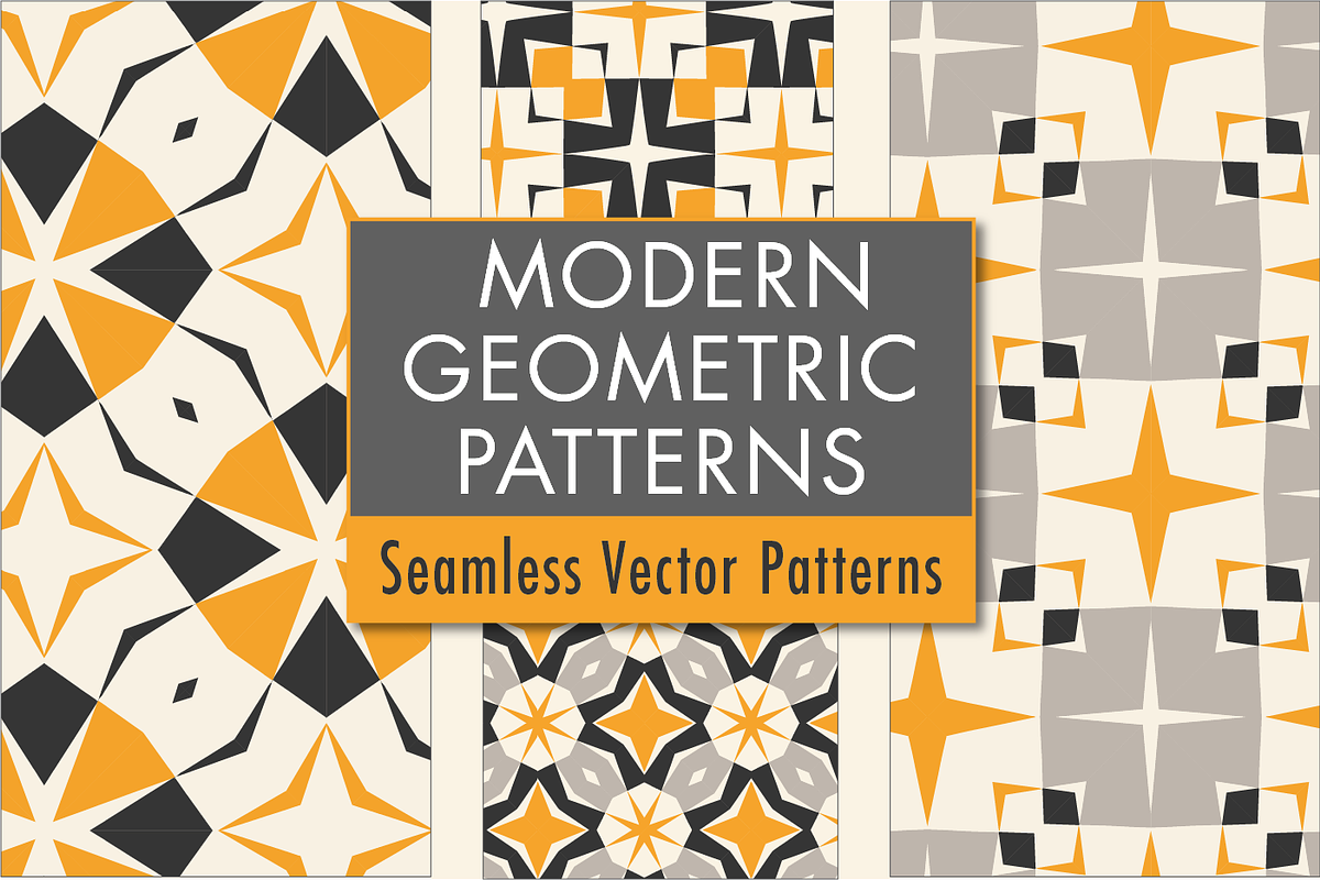Modern Geometric Patterns: Classic, a Pattern Graphic by Pacific Modern Art (Photo 1 of 9)