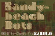 MetroBots Chrome, a Font by Our House Graphics Inc. (Thumbnail 7 of 16)