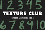 Letters & Numbers Vol 1, a Texture Illustration by Texture Club (Thumbnail 2 of 3)