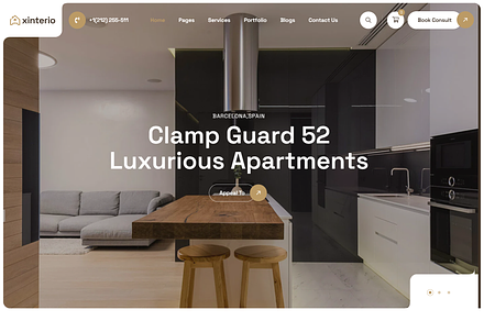 Interior Design WordPress Theme + RT