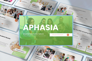Aphasia Education Presentation Temp, a Presentation Template by Analogous Temp