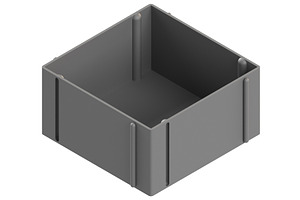 Engineering part 3D Illustration -
