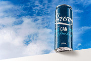 330ml Sleek Can Mockup | ANIMATED, a Packaging Mockup by AY Mock-Ups (Thumbnail 9 of 15)