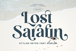 Lost Sarafin Display Stylish Font