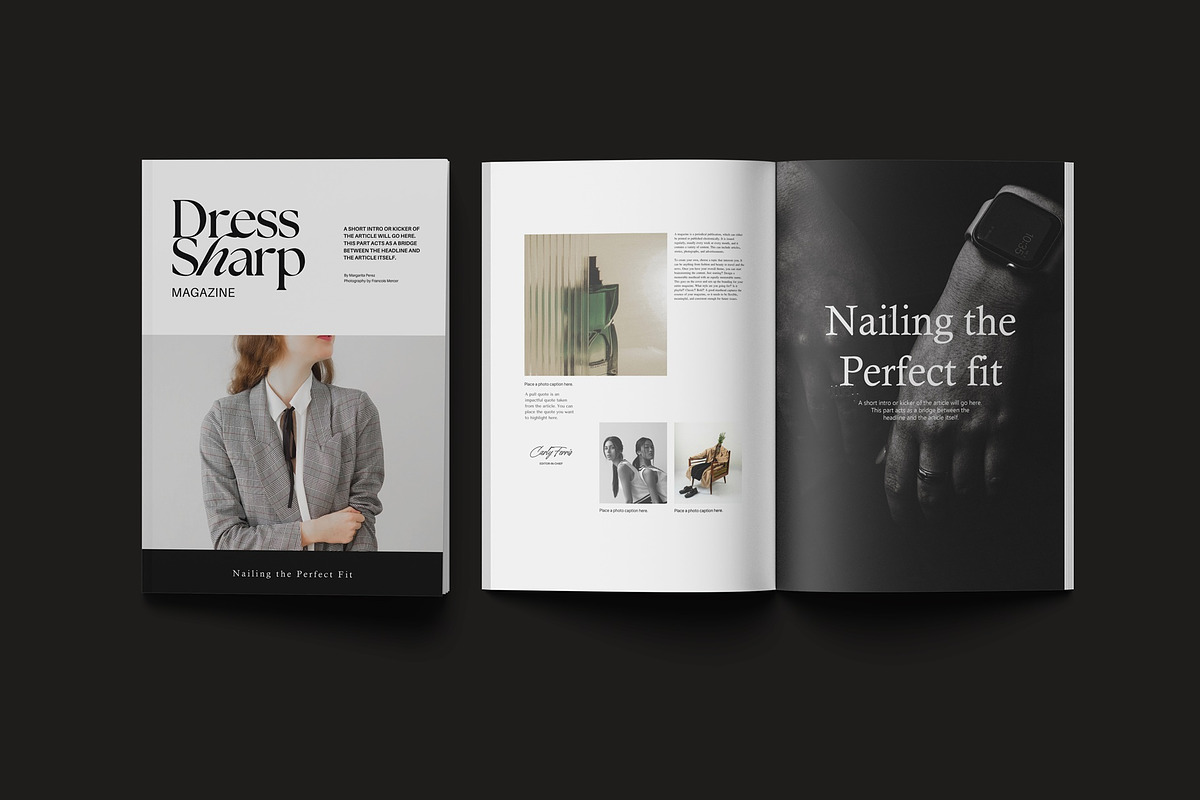 A4 Magazine Mockup, a Books & Magazine Mockup by Tahtagraphic (Photo 2 of 13)