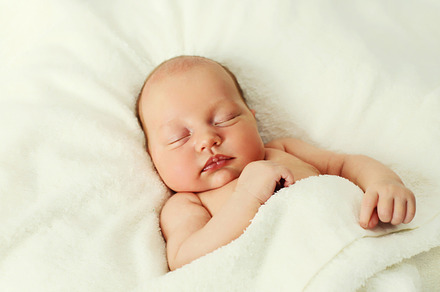 Portrait of infant sweet sleeping ly, a Person Photo by Rohappy