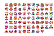 Thanksgiving Vector Illustrations, an Illustration by Vector Portal (Thumbnail 2 of 3)