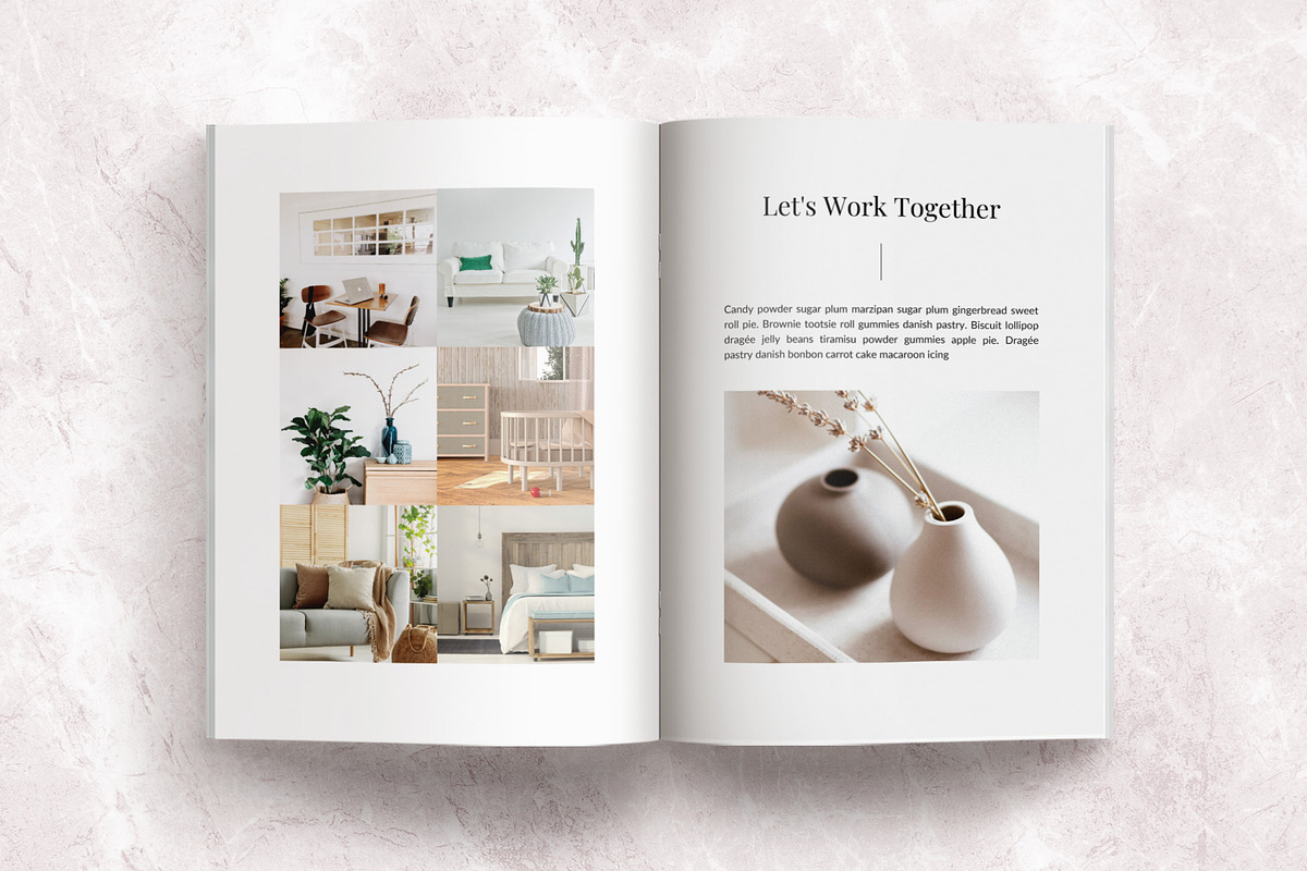 Gwyneth CANVA Media Kit, a Magazine Template by Gillian Sarah (Photo 5 of 10)
