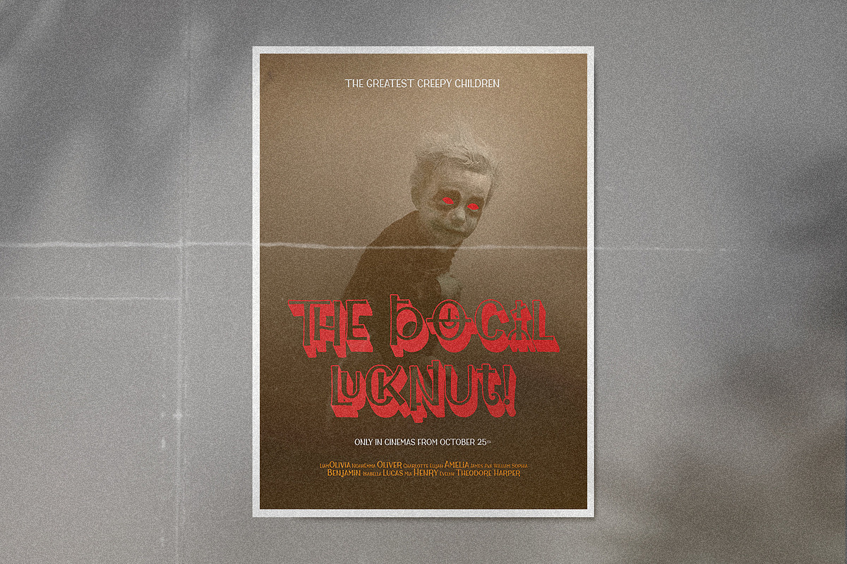 Witchkin - Scary Font, a Handwritten Font by FactoryType Studio (Photo 12 of 13)