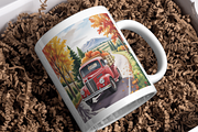 Bold Countryside Road in Autumn, a Background Graphic by Design Station (Thumbnail 3 of 4)