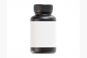 Supplement Bottle 3d model, an Object 3D Model by fahad121