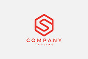 Abstract Letter S Hexagon Logo, a Branding & Logo Template by Vectorium Studio (Thumbnail 1 of 2)