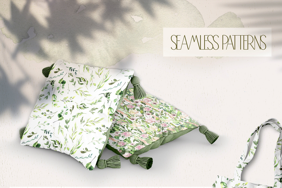 watercolor Leaves Collection, an Illustration by Les Frolova (Photo 8 of 9)