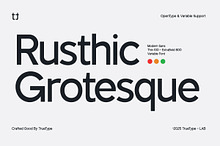 TT Rustic Grotesque Sans