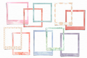 Watercolor Frames, Papers & Tape, an Object Graphic by patternpop studio (Thumbnail 6 of 8)