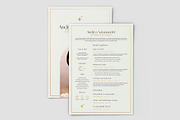 Resume for Esthetician Canva Design, a Resume Template by artbart (Thumbnail 3 of 10)