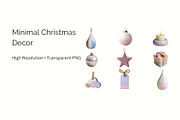 Cloud Dancer Christmas Ornaments PNG, an Object Graphic by Vika_Softlife (Thumbnail 3 of 5)