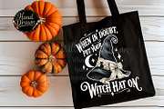 When in Doubt Put Your Witch Hat On, a Seasonal Illustration by Willow Paige Farms (Thumbnail 8 of 11)