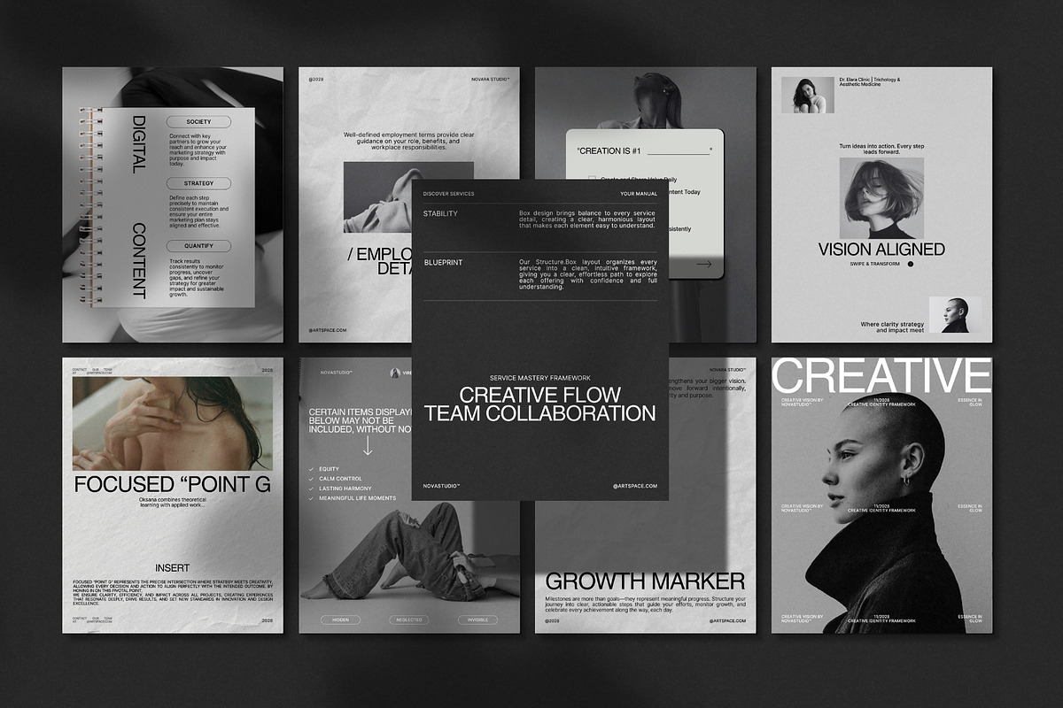 Business Instagram Post Template Kit, a Social Media Template by Crafted Pixel (Photo 4 of 9)