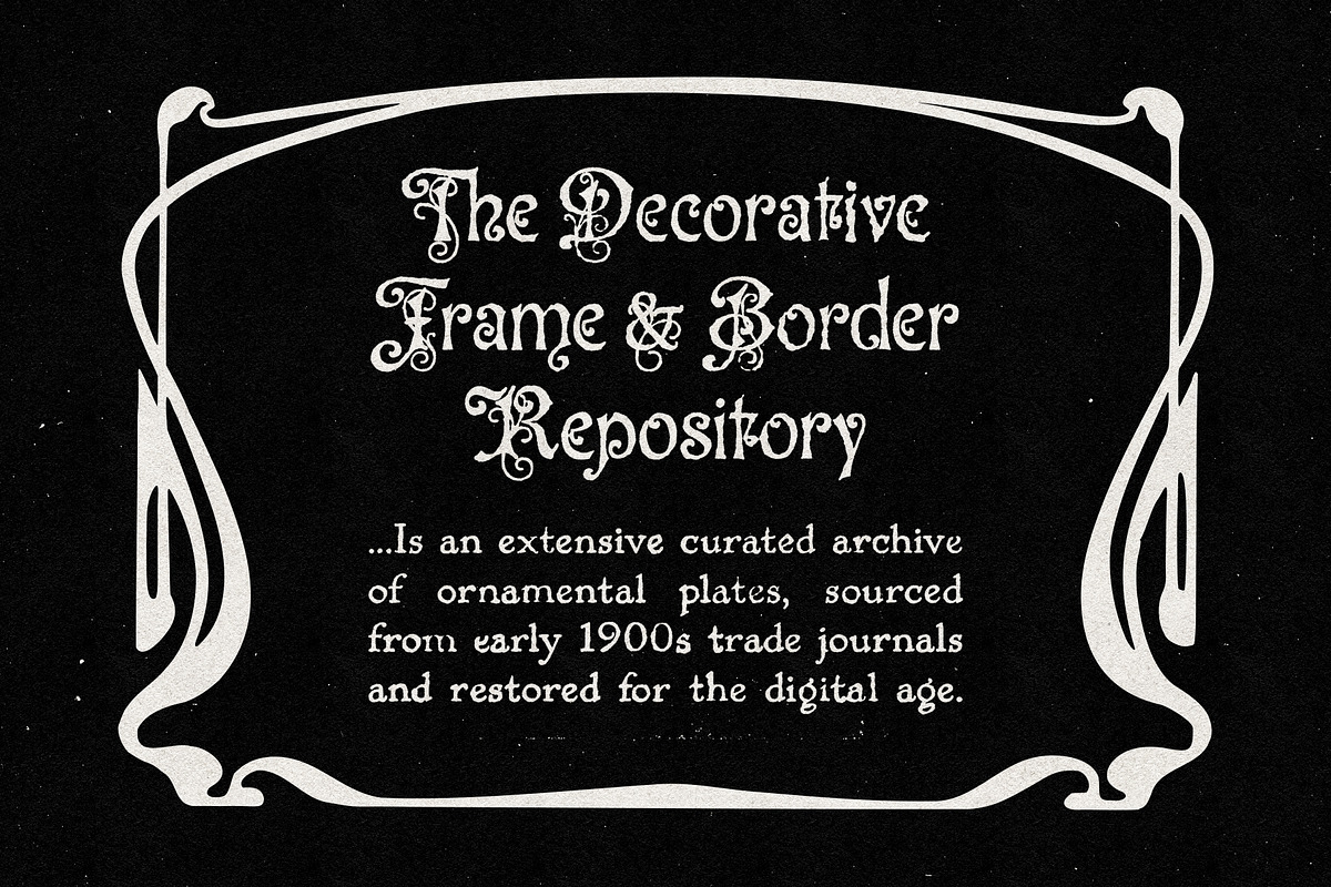 Decorative Frame & Border Repository, an Object Graphic by MiksKS (Photo 2 of 19)