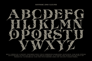 Hell Cross, a Blackletter Font by senzana (Thumbnail 8 of 8)
