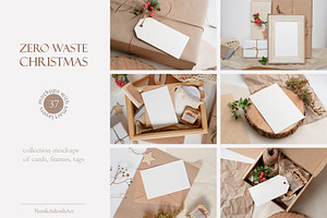 Zero Waste Christmas Mockup Noel