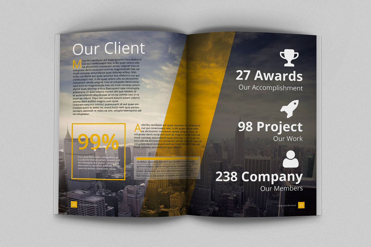 A4/Letter Business Brochure, a Brochure Template by feydesign (Photo 14 of 18)