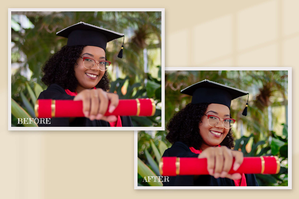 Graduation Lightroom Presets Desktop, a Preset Add-On by 3Motional