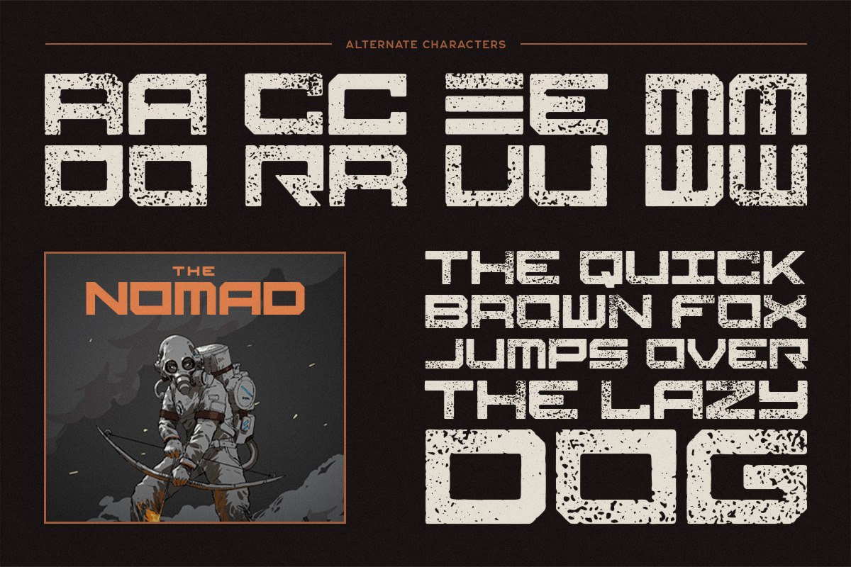 Sigmar Typeface, a Font by Tugcu Design Co. (Photo 4 of 5)